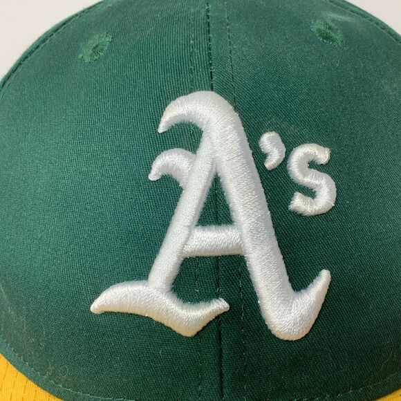 Vintage Oakland A’s Athletics Hat OC Sports MLB Strapback Adjustable Green - Picture 8 of 12